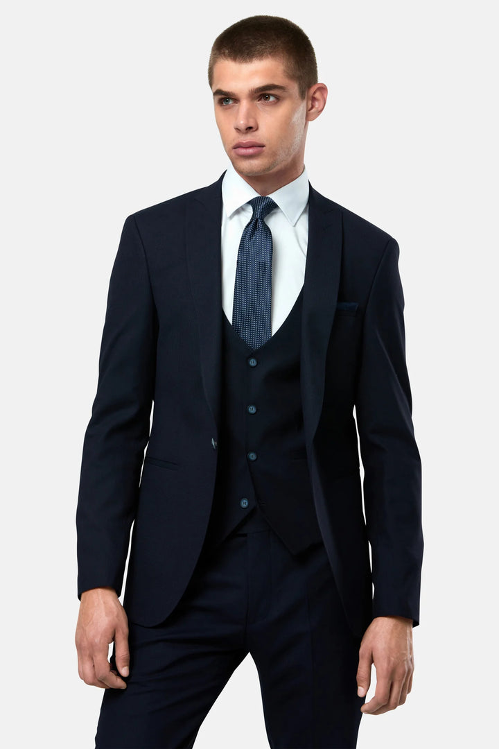 Benetti Antoine Navy 3 Piece Suit