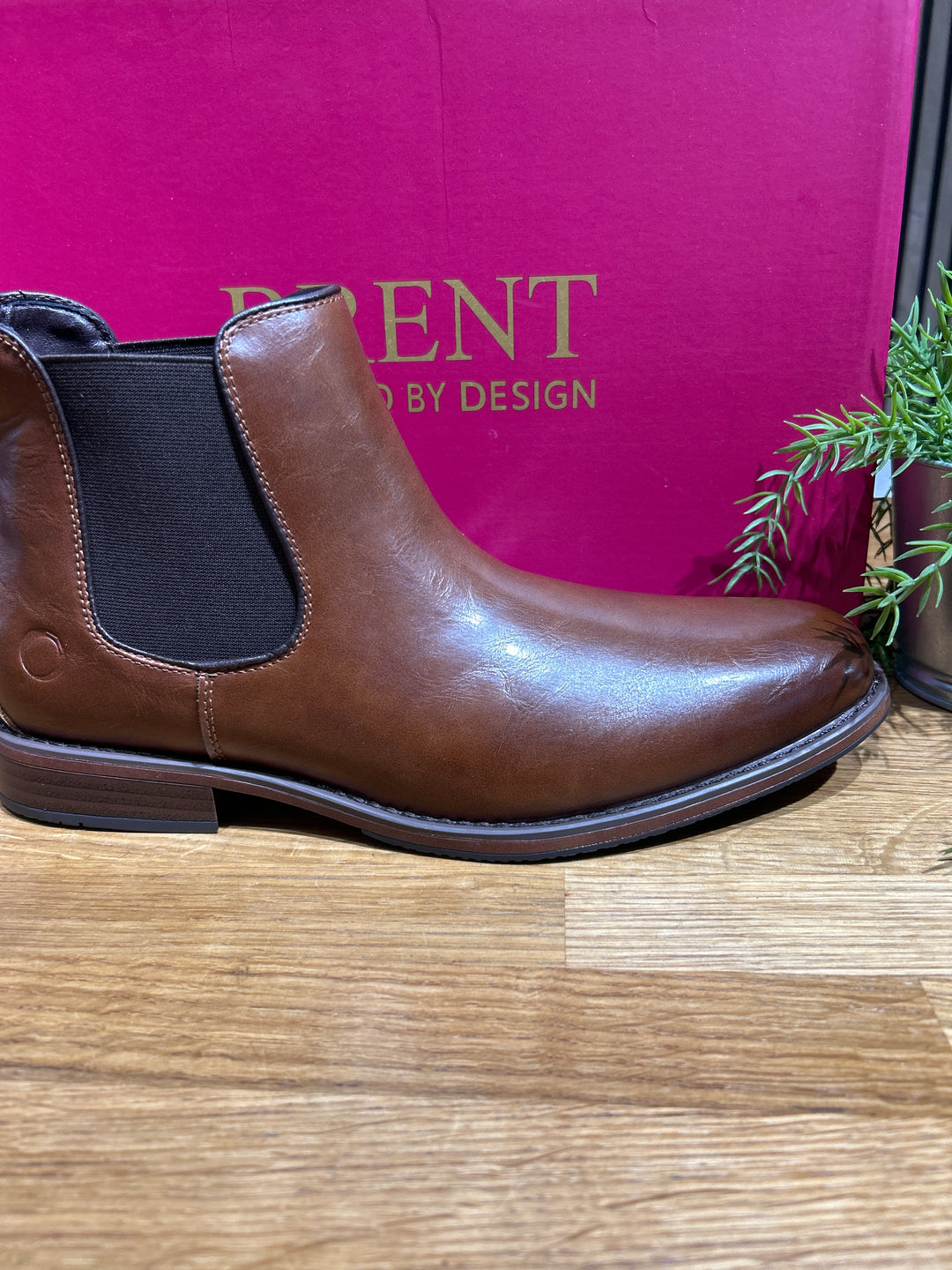 Brent Pope Chelsea Boot Reefton Cognac
