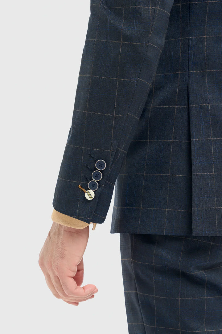 House Of Cavani Torino Navy Suit image 2