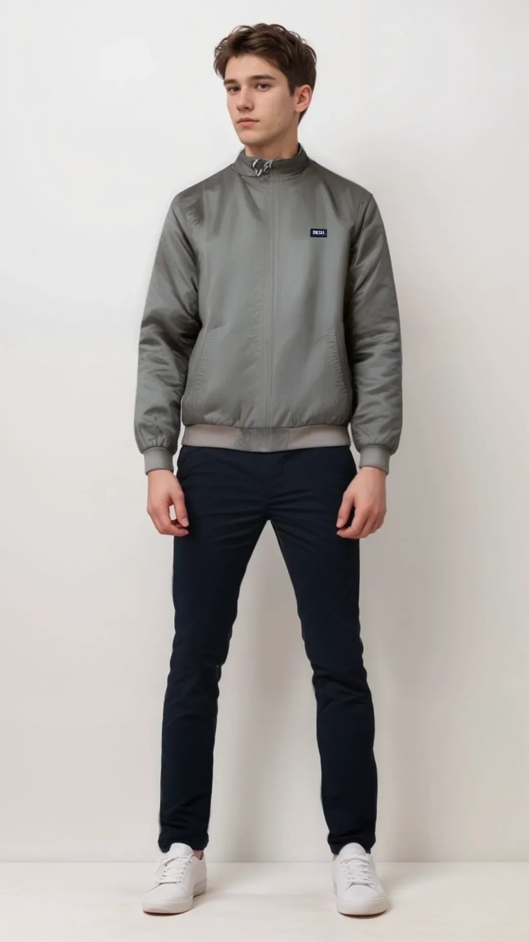 Diesel Boys Grant Jacket Olive image 0