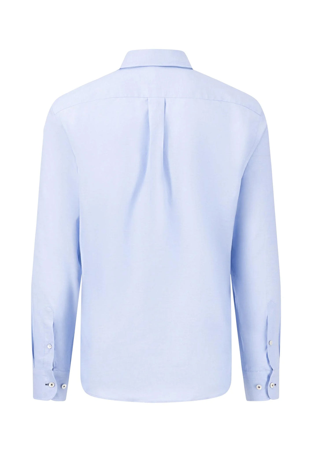 Fynch Hatton Cotton Oxford shirt with button-down collar Light Blue