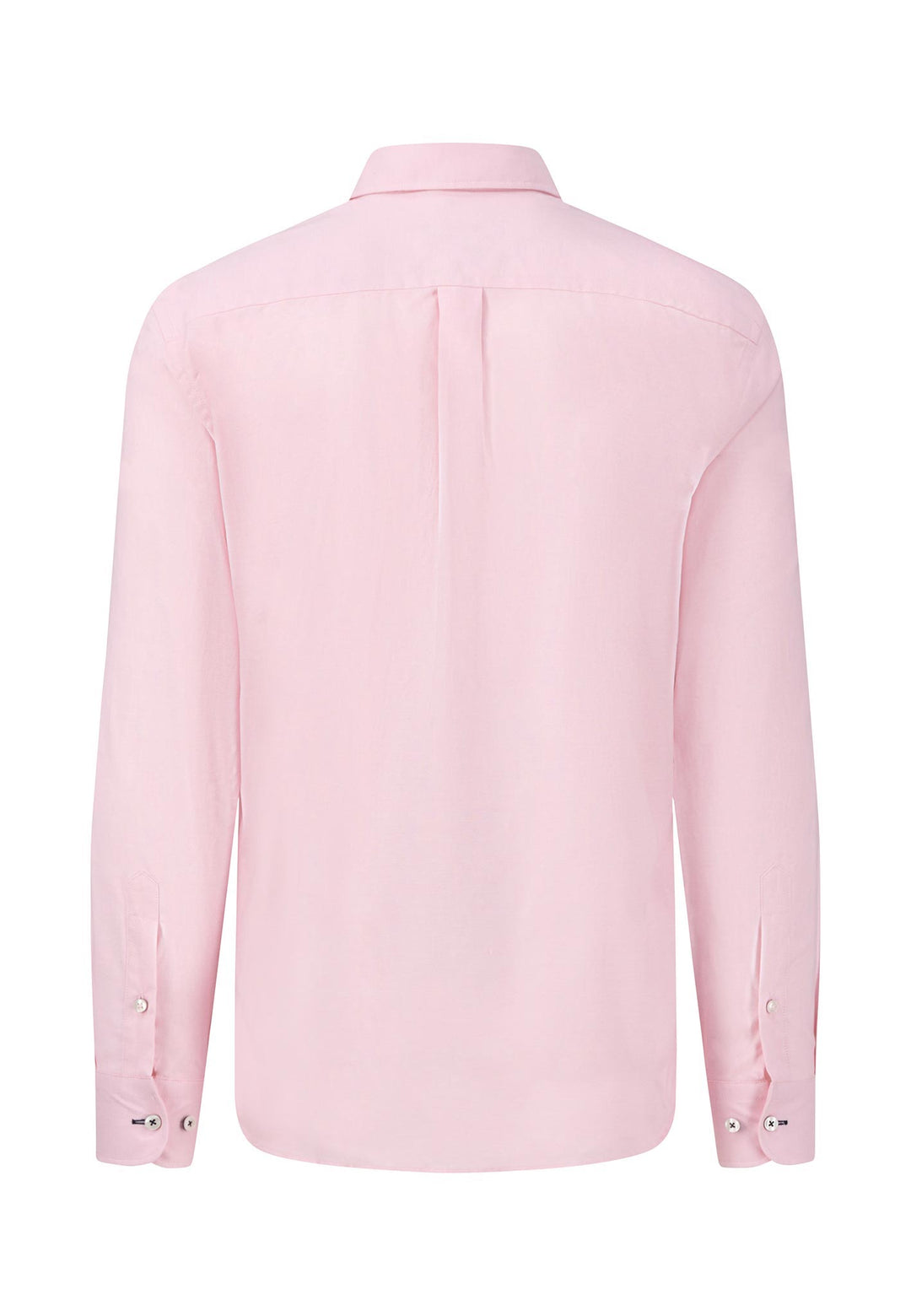 Fynch Hatton Cotton Oxford shirt with button-down collar Pink