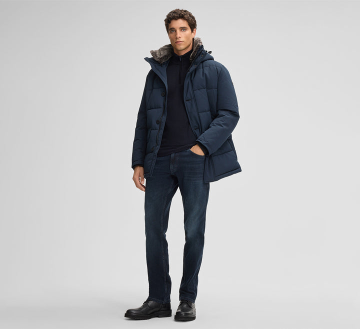 Strellson Plaza Quilted Jacket Navy