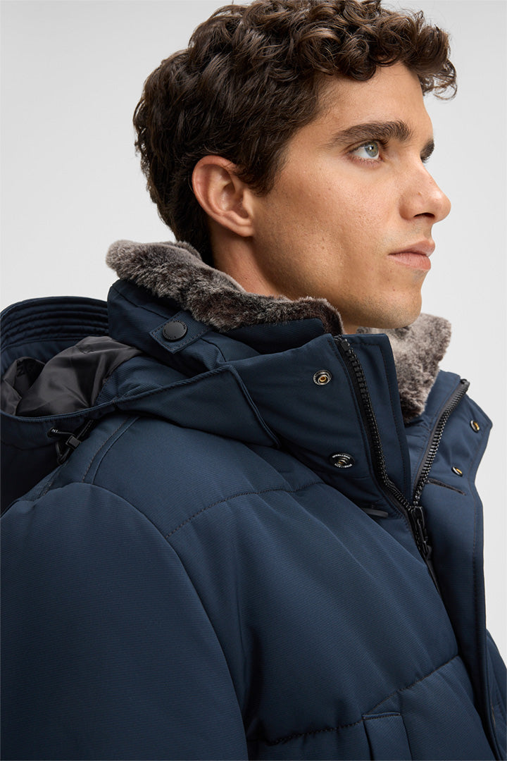 Strellson Plaza Quilted Jacket Navy