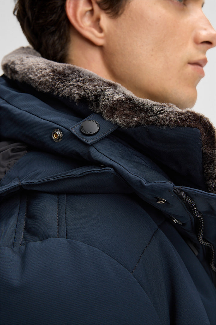 Strellson Plaza Quilted Jacket Navy