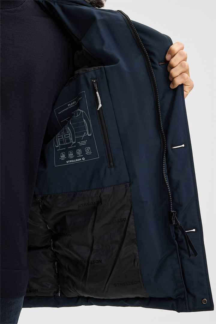 Strellson Plaza Quilted Jacket Navy