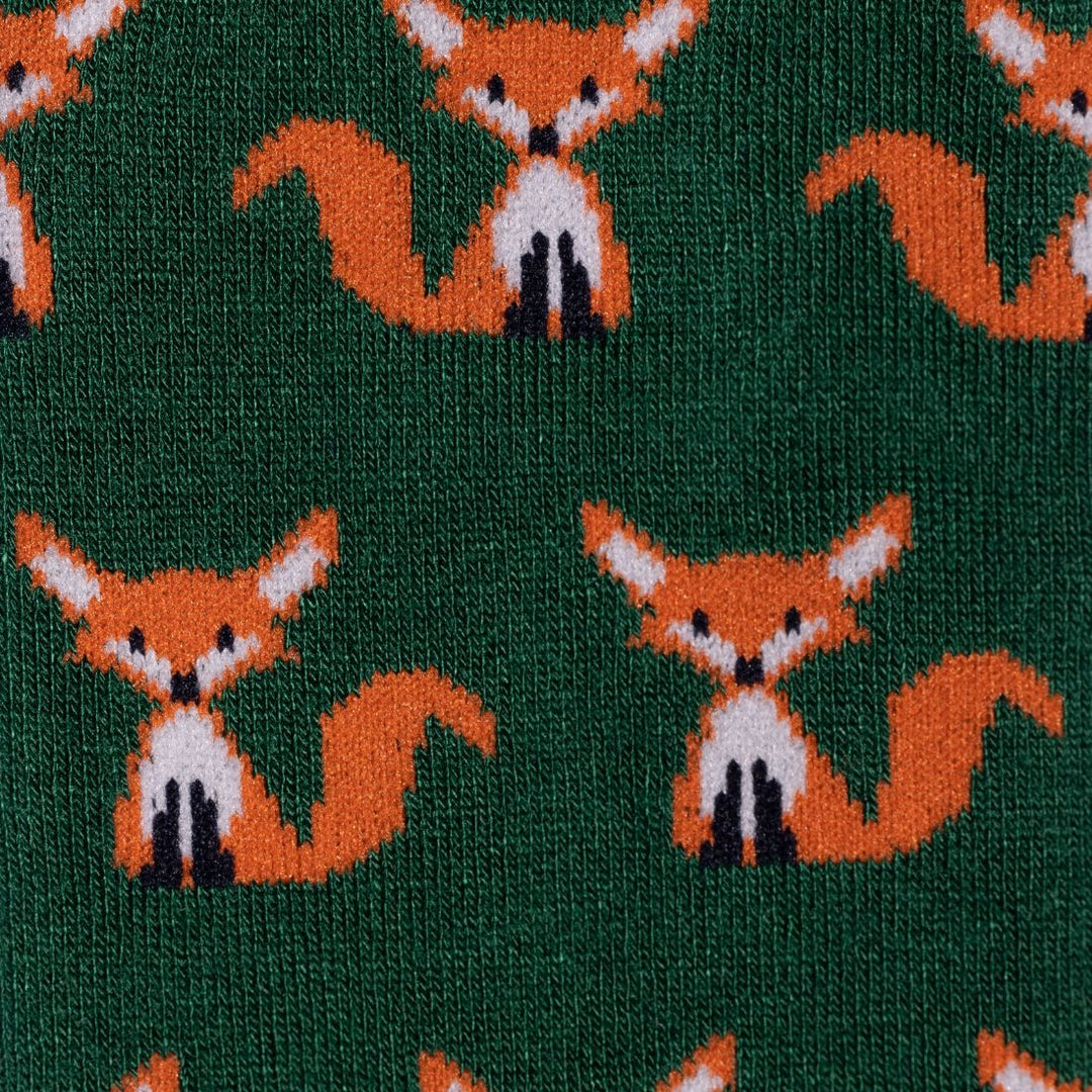 Swole Panda Bamboo Socks Foxes 2 Pack