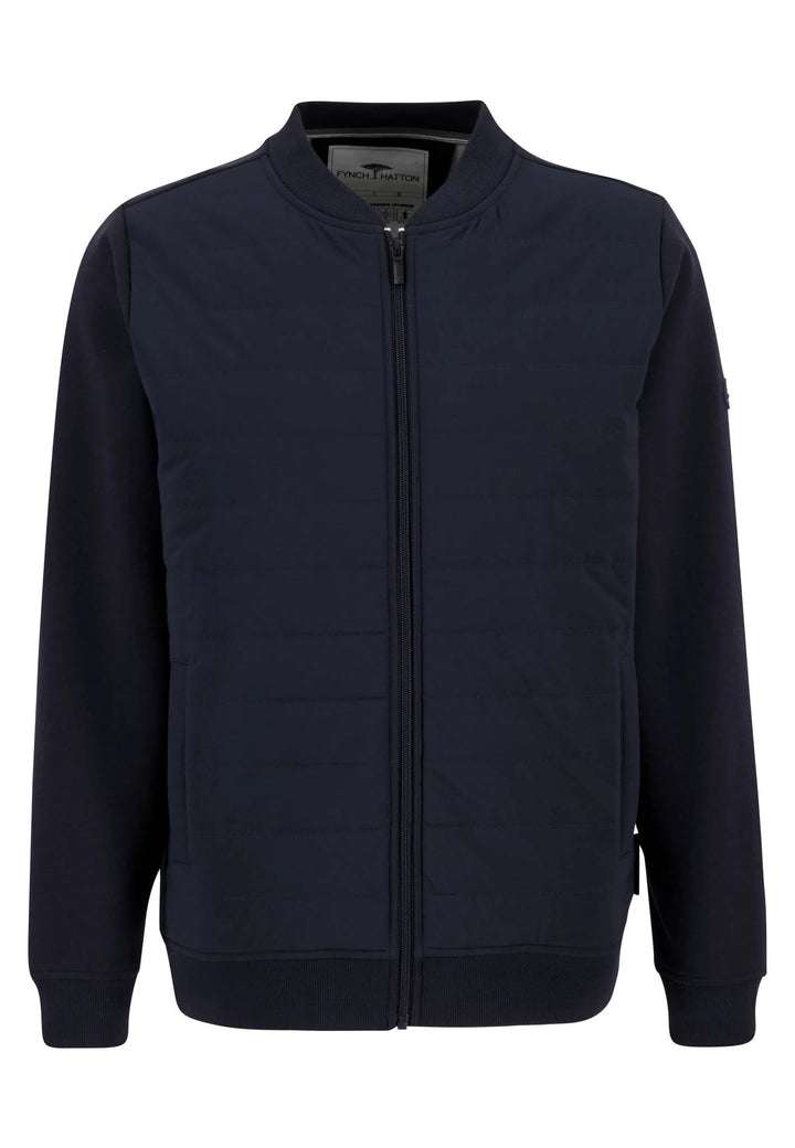 Fynch Hatton Hybrid College Jacket Navy