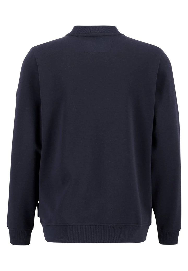 Fynch Hatton Hybrid College Jacket Navy