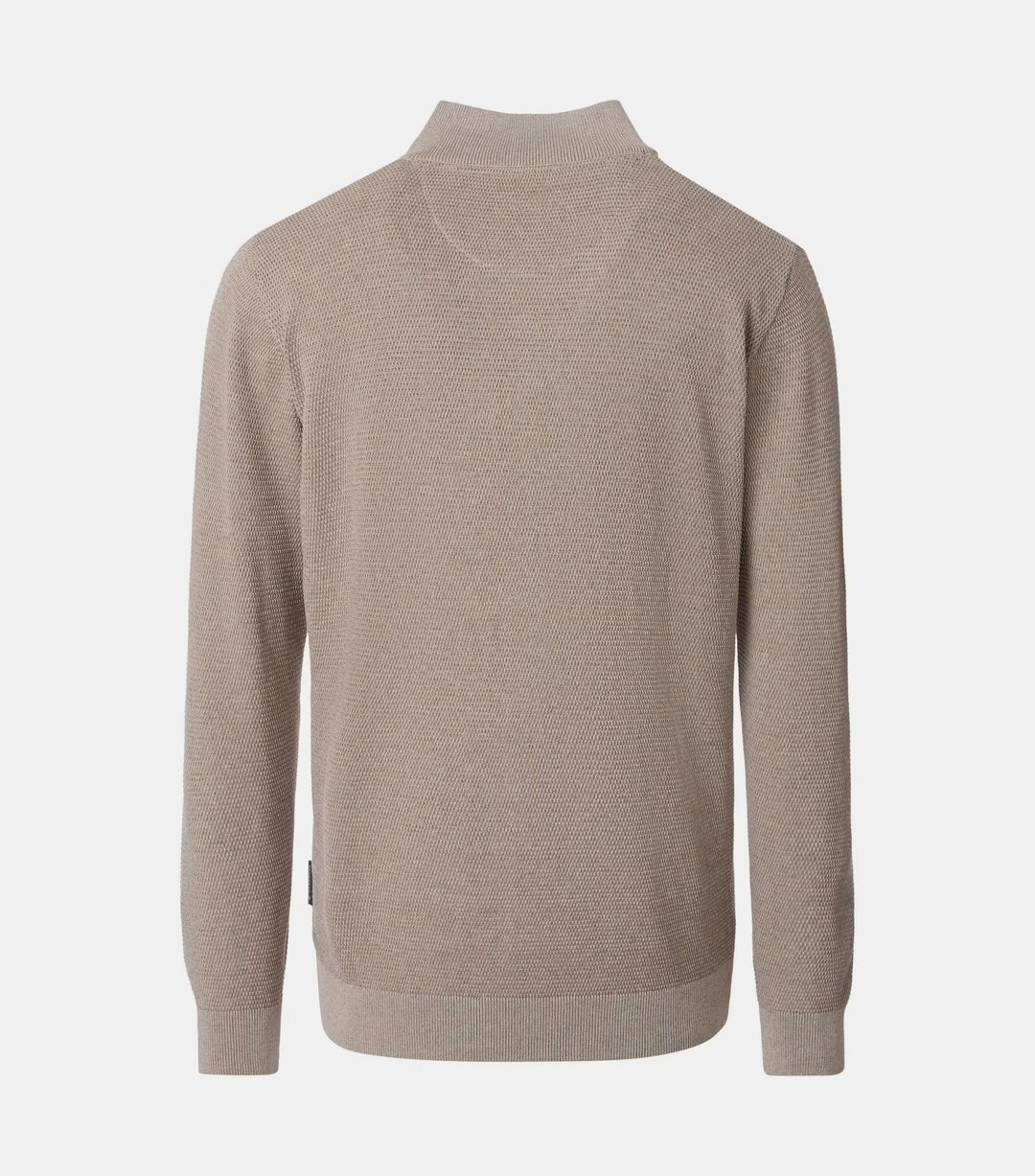 Casa Moda Half Zip Sweatshirt Brindle