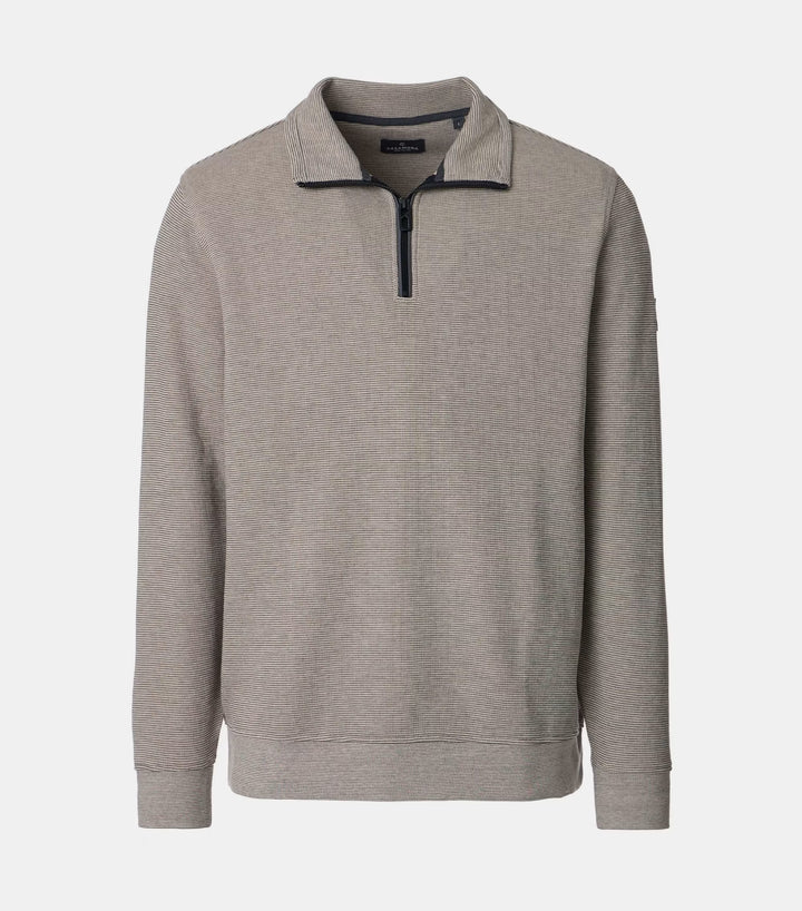 Casa Moda Sweatshirt Zip Beige