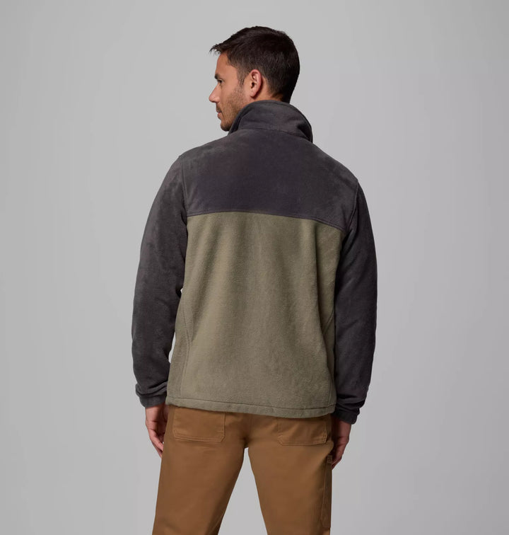 Columbia Men's Steens Mountain Full Zip Fleece Shark Stone Green