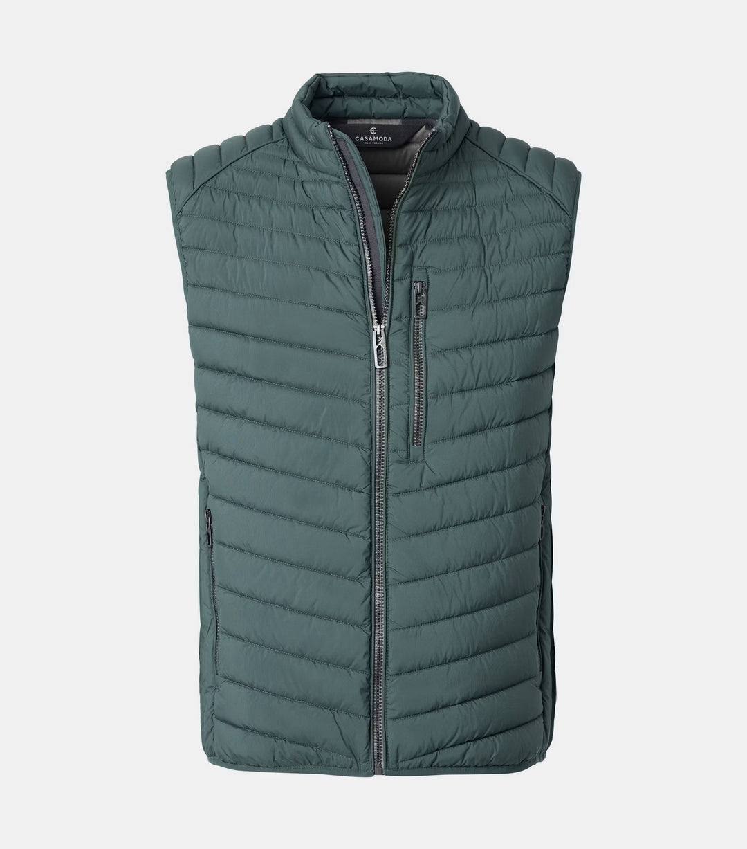 Casa Moda Light weight Gilet Green