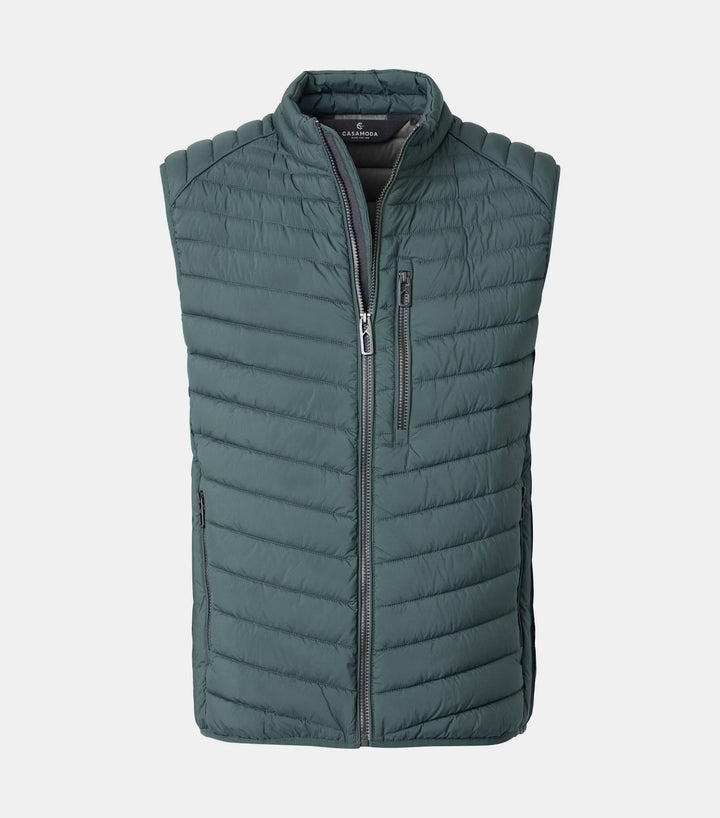 Casa Moda Light weight Gilet Green