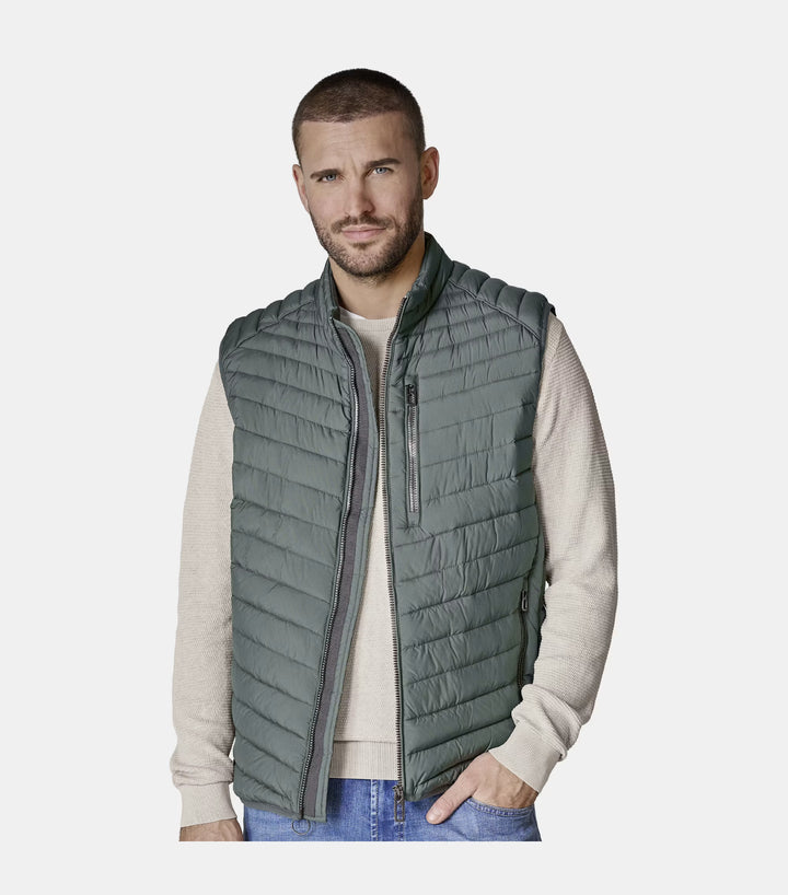 Casa Moda Light weight Gilet Green