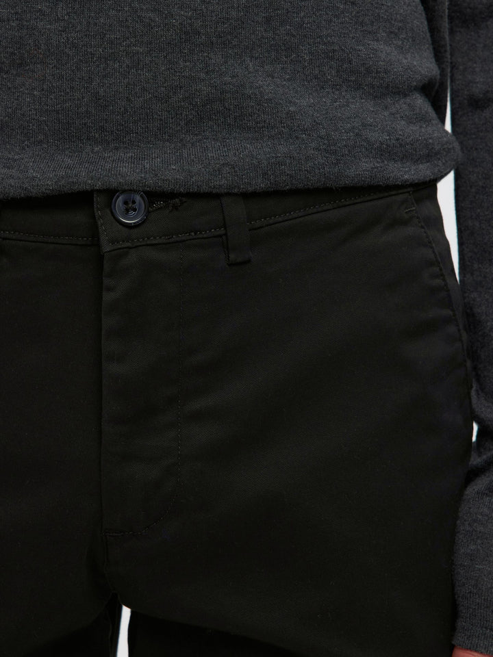 Selected Homme New Miles Slim Fit Chino Black