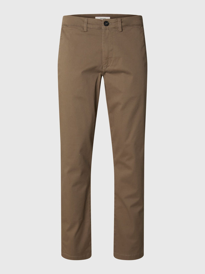 Selected Homme New Miles Slim Fit Chino Chocolate Chip