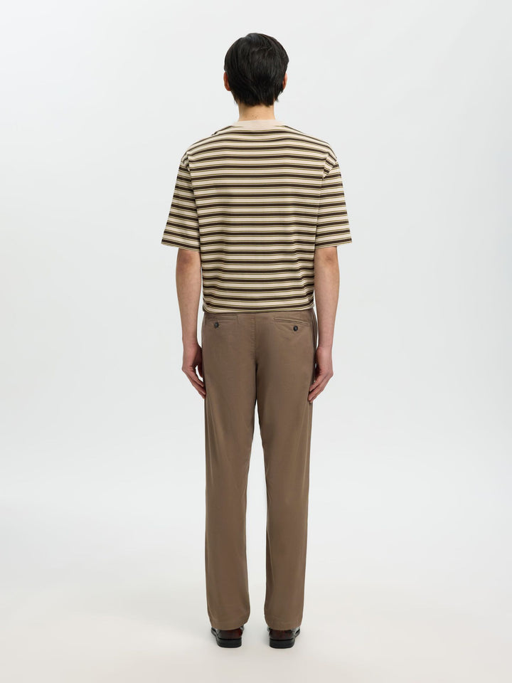Selected Homme New Miles Slim Fit Chino Chocolate Chip