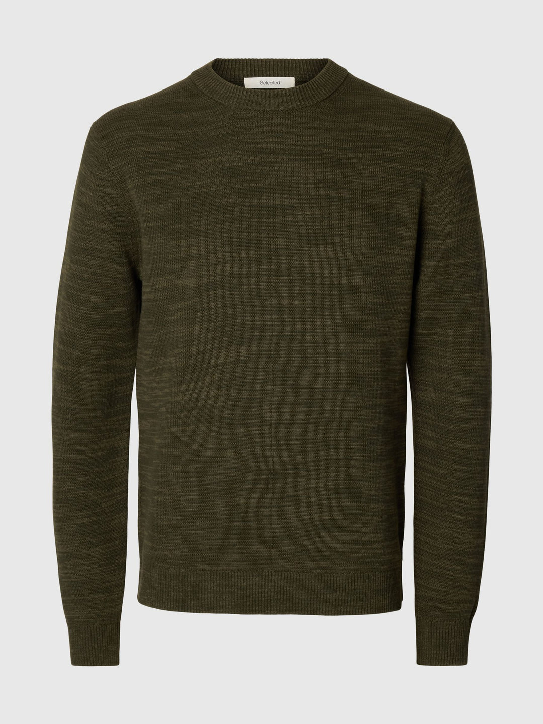 Selected Dane Crew Neck Pullover Forest Night