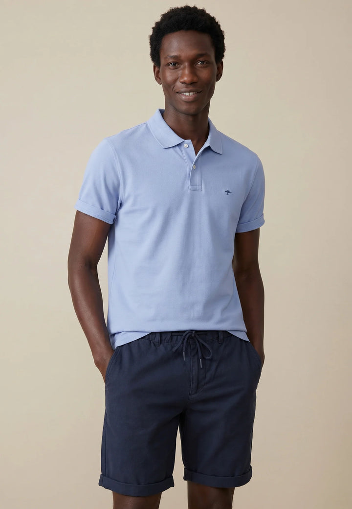 Fynch Hatton Premium Cotton Polo Shirt New Breeze