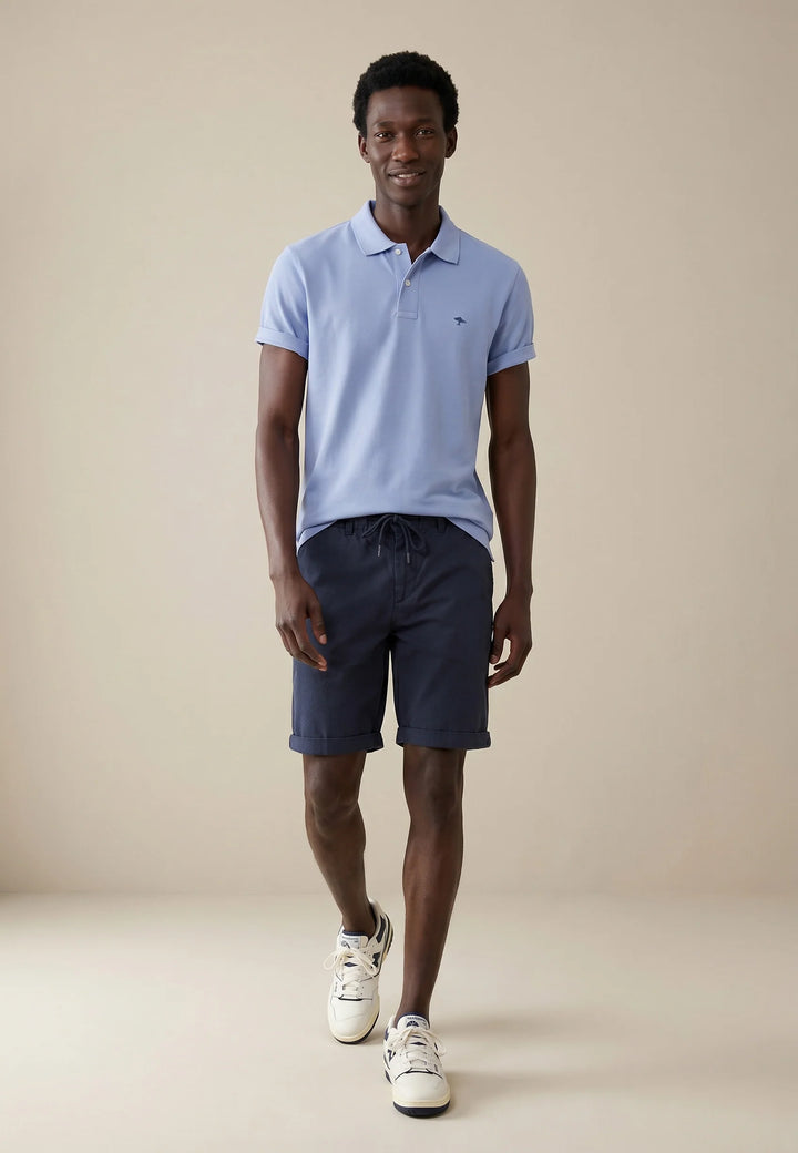 Fynch Hatton Premium Cotton Polo Shirt New Breeze