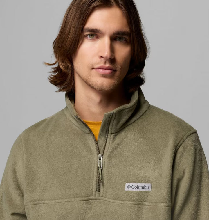 Columbia Steens Mountain Half Zip Fleece Stone Green