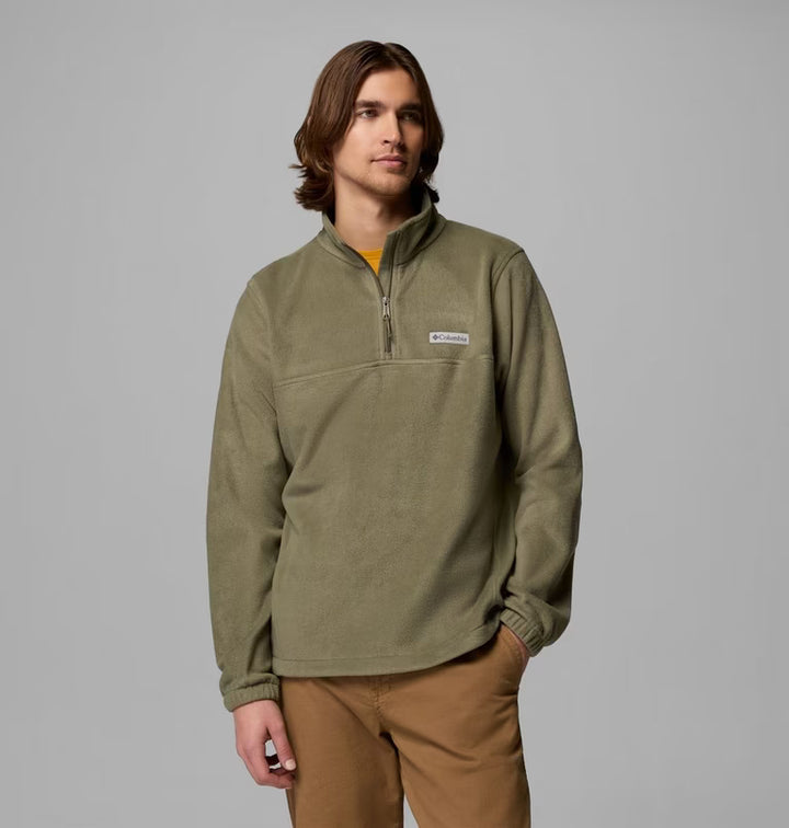 Columbia Steens Mountain Half Zip Fleece Stone Green
