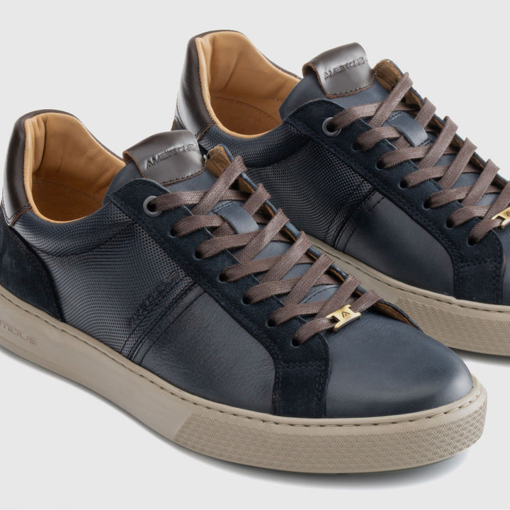 Ambitious Anopolis Logo Sneaker Navy