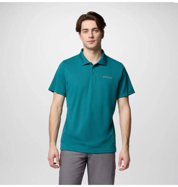 Columbia Utiliser Polo River Blue