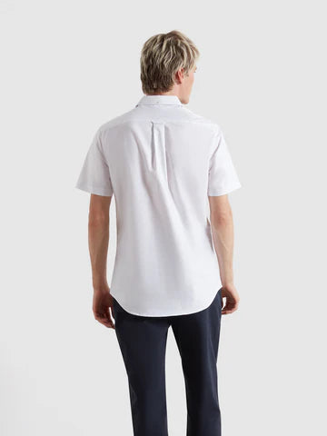 Farah Brewer Short Sleeve Shirt White