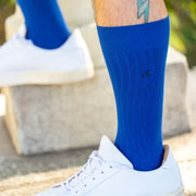 Swole Panda Bamboo Socks Royal Blue 2 Pack