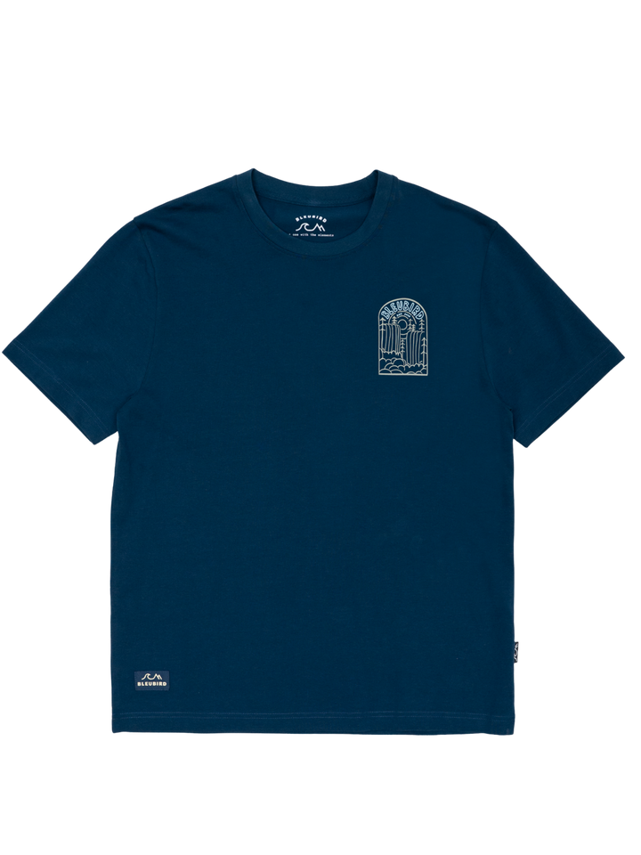 Bleubird Cascade Tee Navy