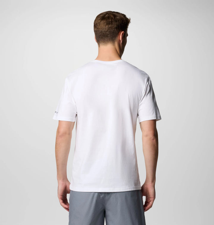 Columbia Path Lake Graphic Tee Shirt White