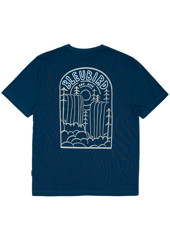 Bleubird Cascade Tee Navy