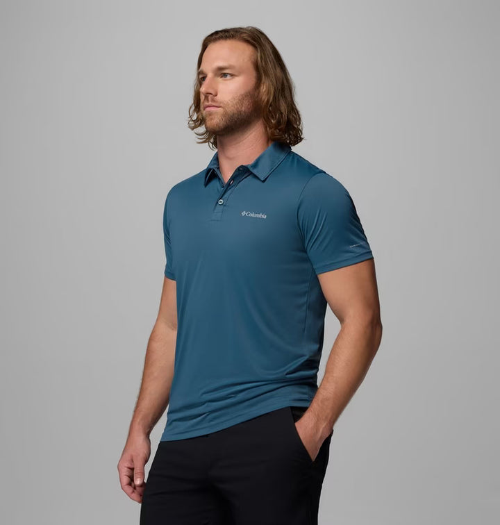 Columbia Hike Technical Polo Everblue