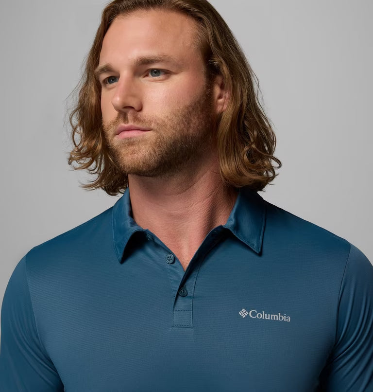 Columbia Hike Technical Polo Everblue