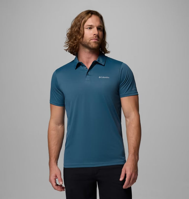 Columbia Hike Technical Polo Everblue