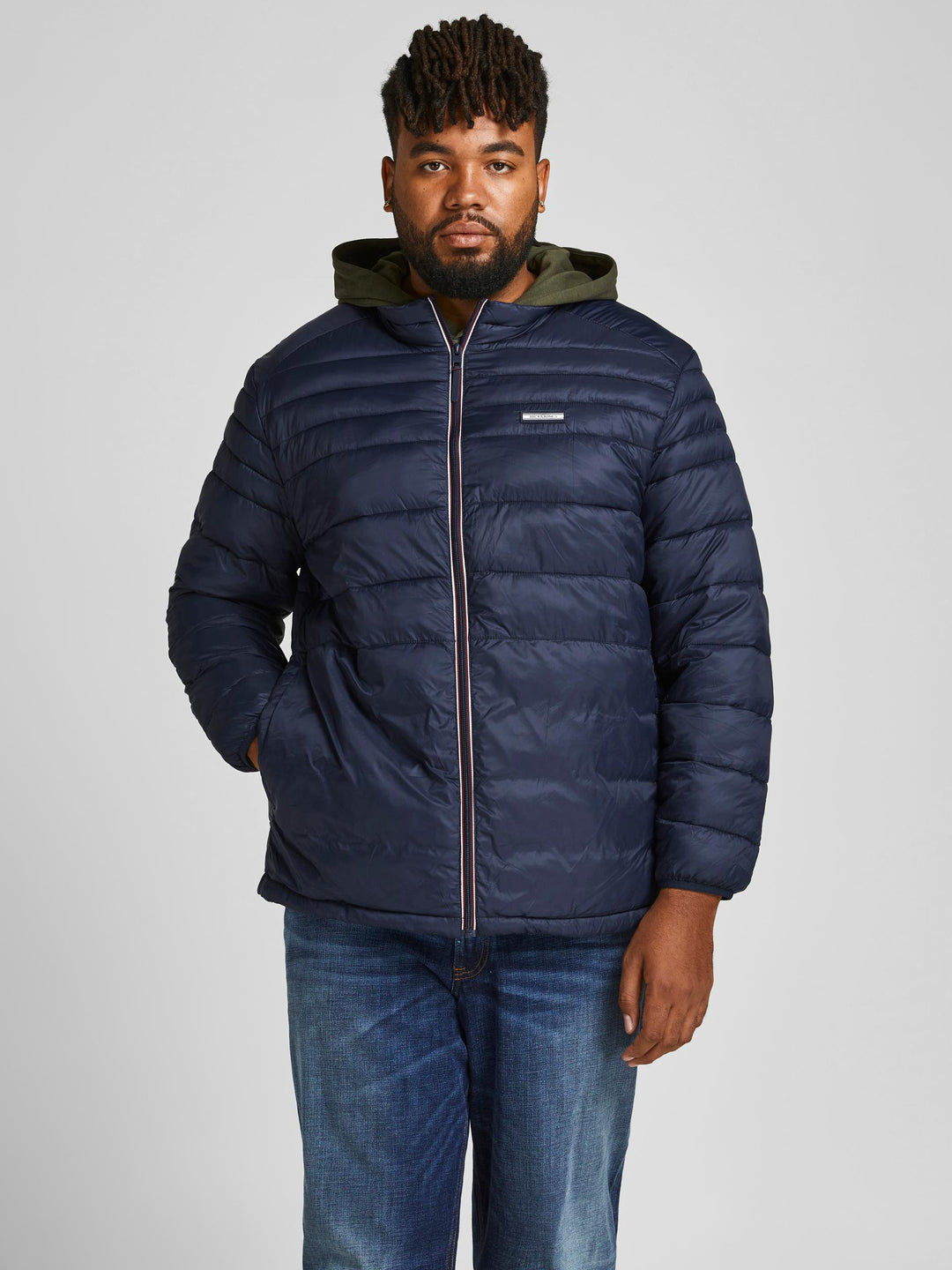 Jack &amp; Jones Puffer Jacket Navy image 0