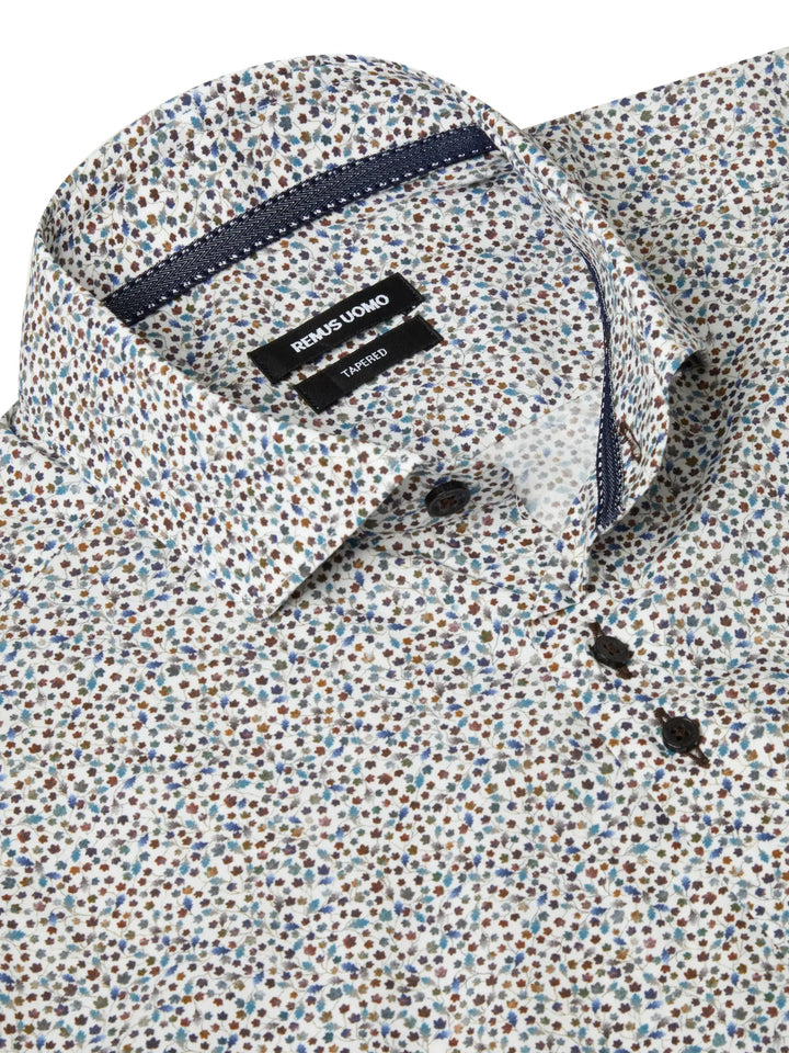 Remus Uomo Seville Shirt Navy & White