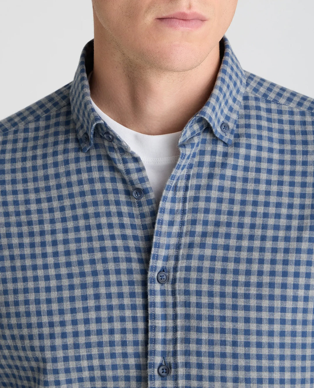 Remus Uomo Tapered Fit Blue Casual Shirt