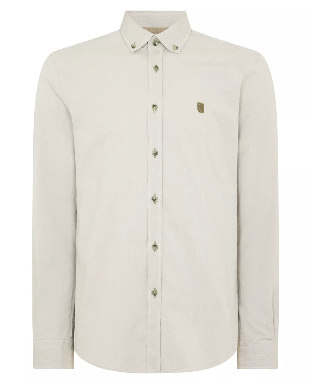 Remus Uomo Tapered Fit Oxford Shirt Light Green