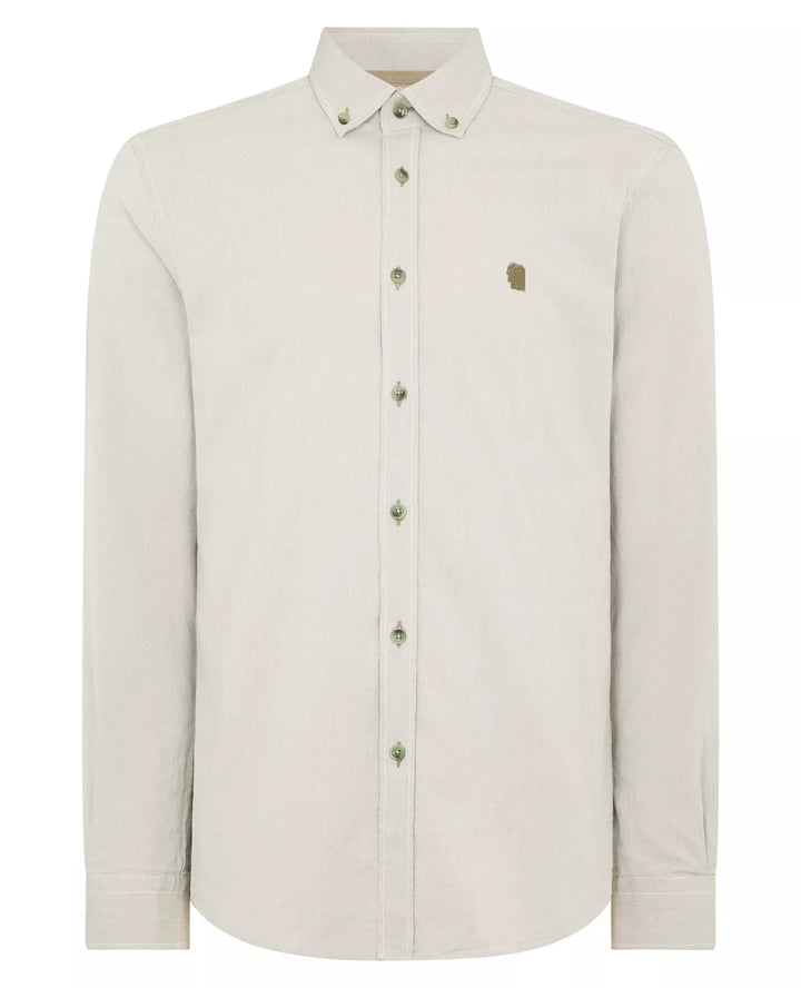 Remus Uomo Tapered Fit Oxford Shirt Light Green