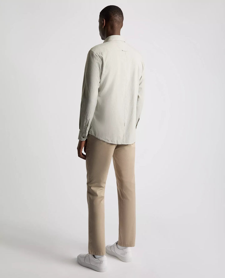 Remus Uomo Tapered Fit Oxford Shirt Light Green