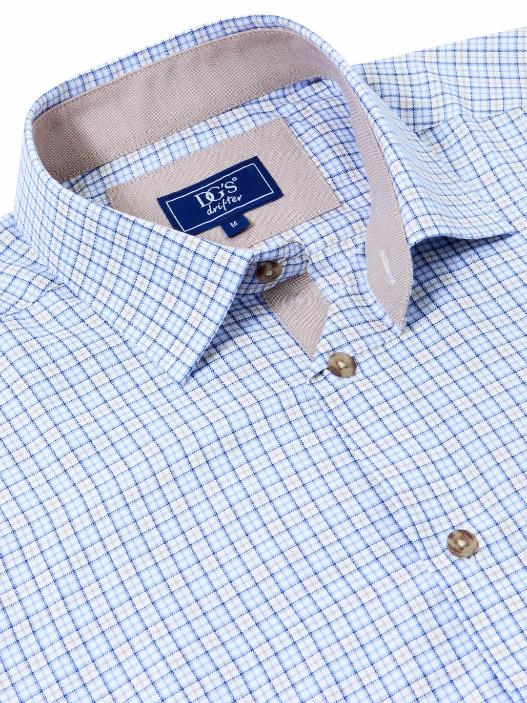 DG's Drifter Light Brown Regular Short Sleeve Casual Shirt