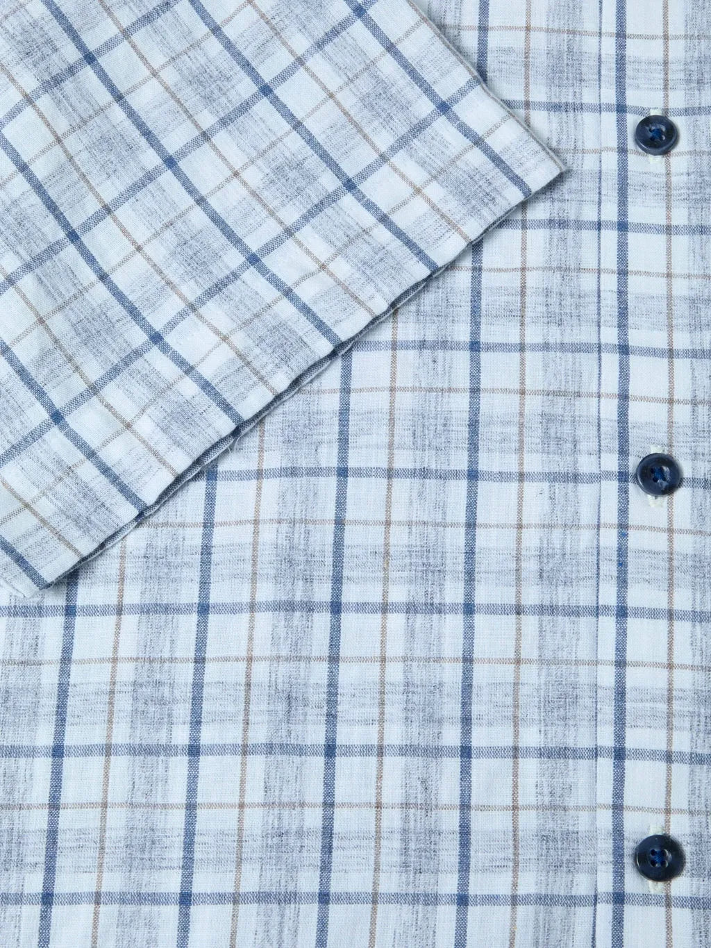 DG's Drifter Blue Regular Short Sleeve Casual Shirt