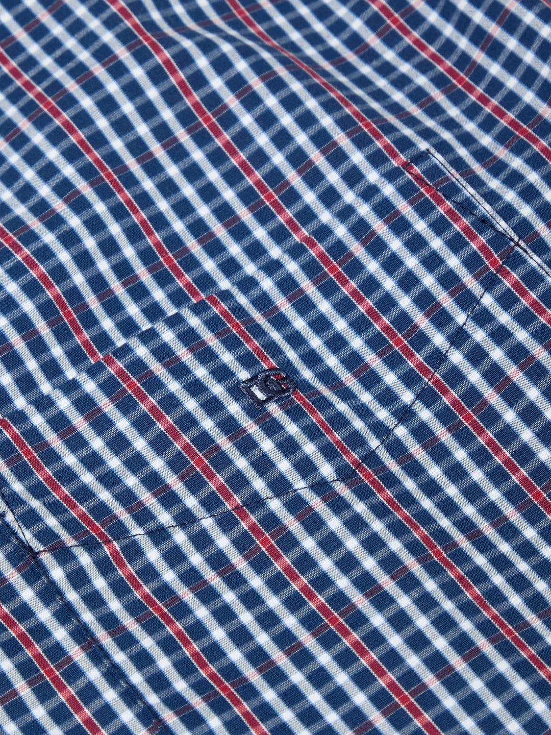 DG's Drifter Casual Shirt Red & Blue Checked
