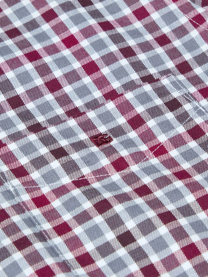 DG's Drifter Casual Shirt Red Checked
