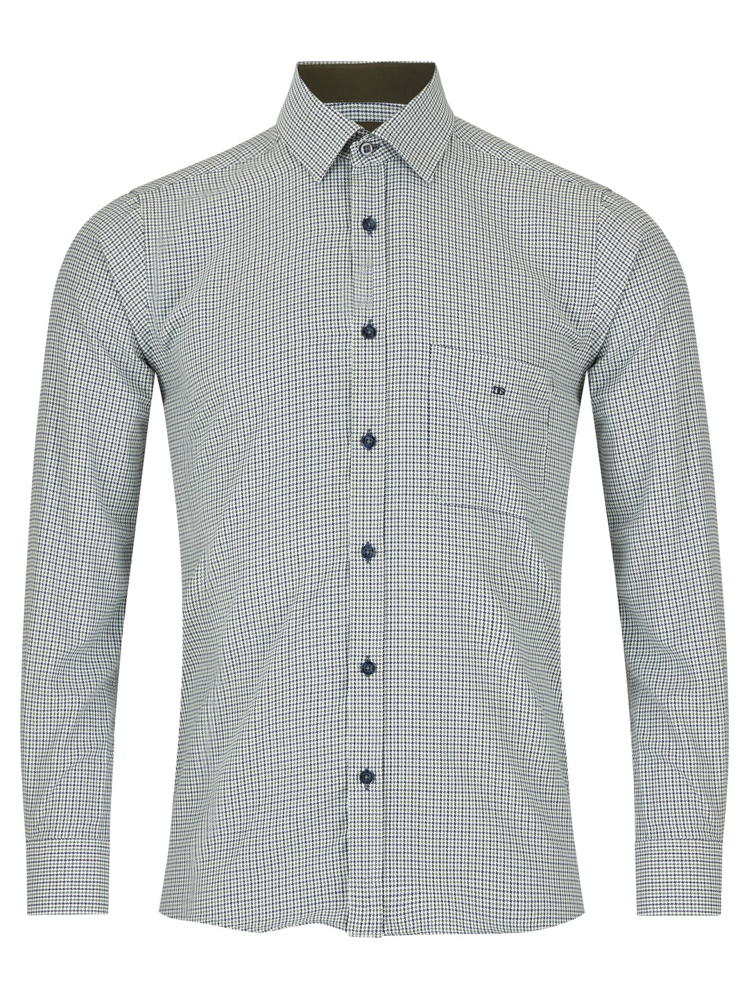 DG's Drifter Casual Shirt Green Checked