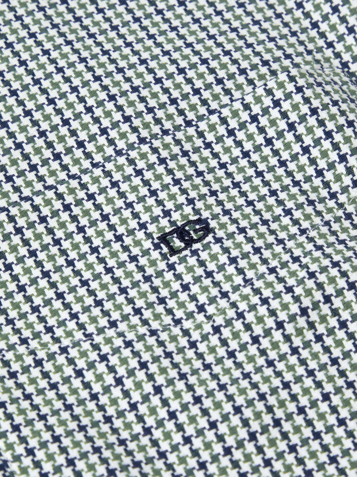 DG's Drifter Casual Shirt Green Checked