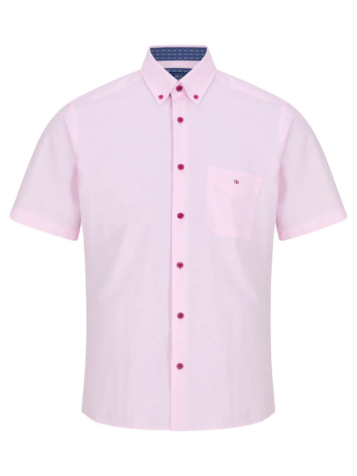 DG's Drifter Pink Short Sleeve Shirt